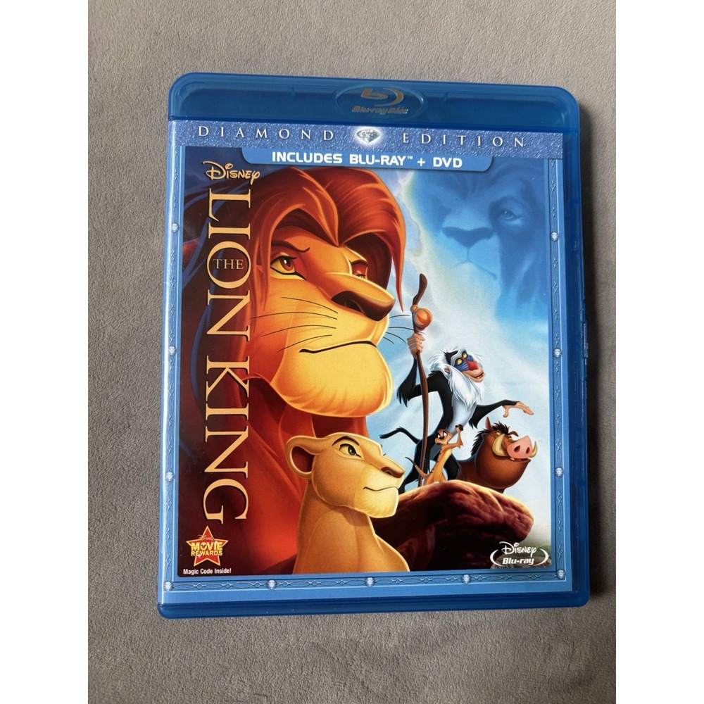 The Lion King Blu-ray 1994 Diamond Edition Disney Animated Classic 90s